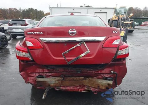 2015 Nissan Sentra Fe+ S/S/Sl/Sr/Sv из США, поврежденный, VIN 3N1AB7AP3FL659966